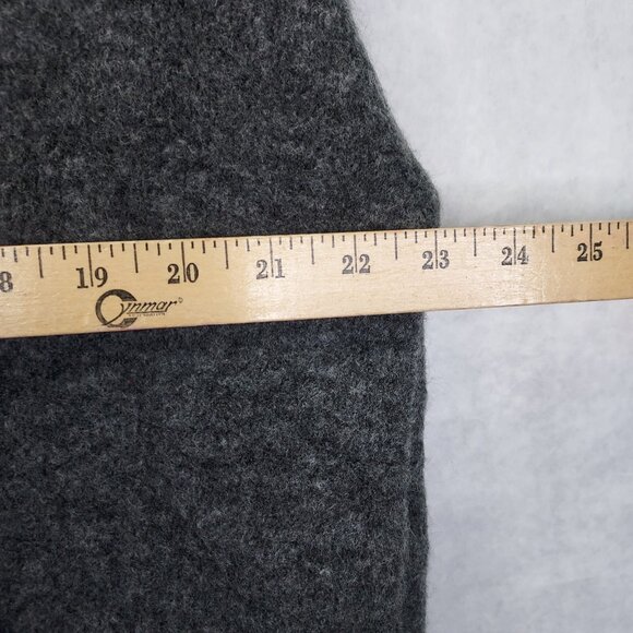 J Ferrar Cardigan Men's XL Button Front Sweater Wool Recycled Polyester Grey - Picture 10 of 10